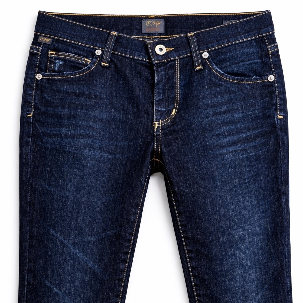Citizens of Humanity Ava Low Rise Straight Leg Jeans Dark Wash Size 25 - Picture 5 of 8